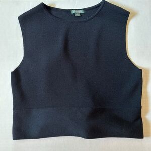 Wild Fable Black cutout back with tie, sweater like fabric ,size  M